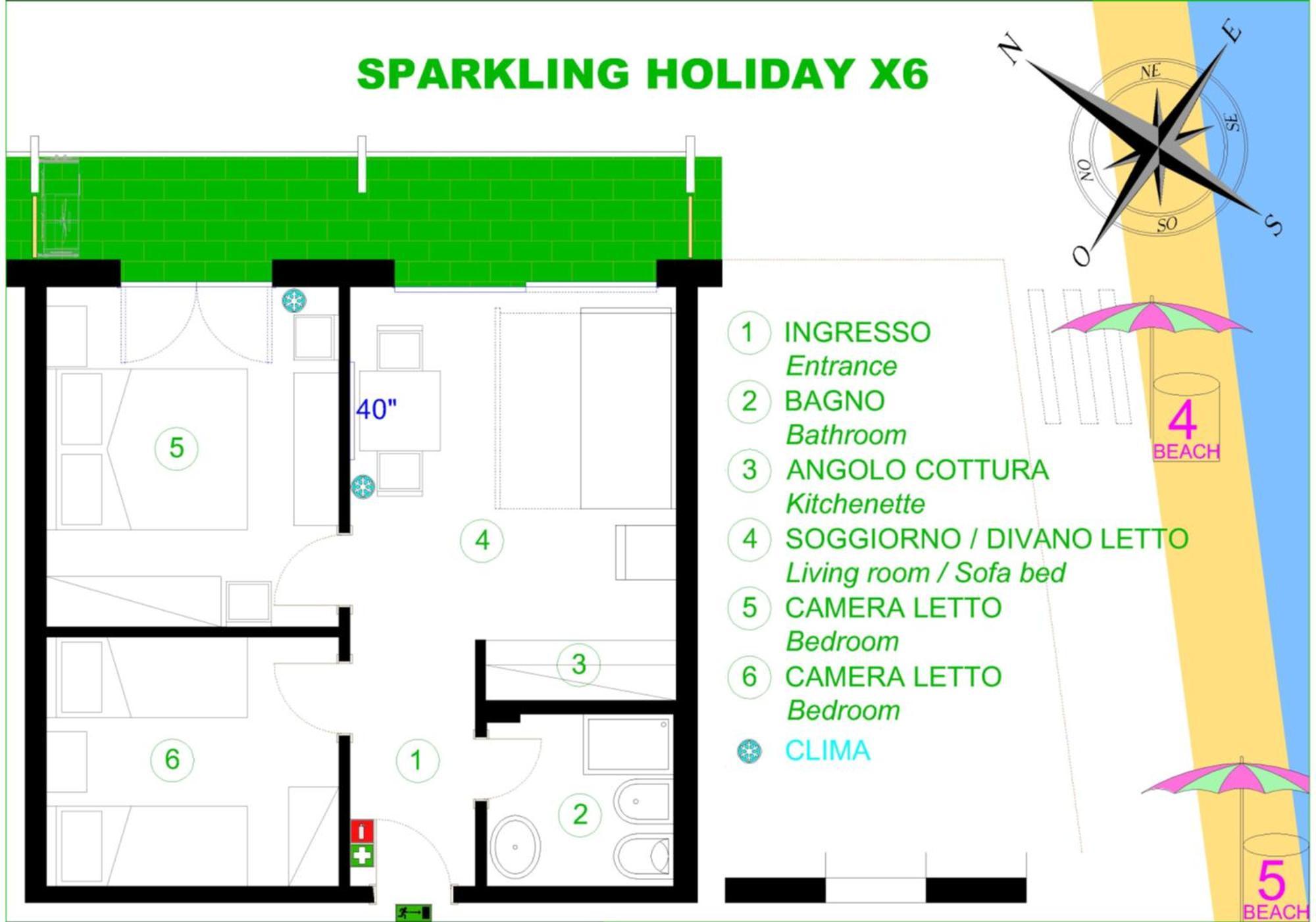 Sparkling Holiday لينانو سابيادورو الغرفة الصورة