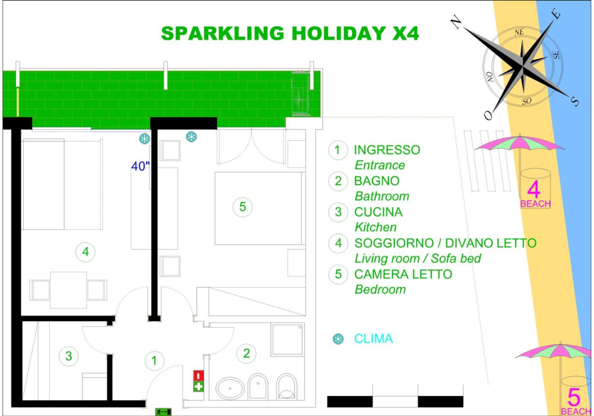 Sparkling Holiday لينانو سابيادورو الغرفة الصورة